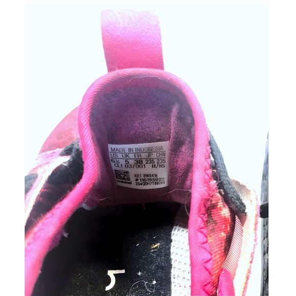 adidas edge lux bounce watercolor Women’s 6.5 - Picture 3 of 12